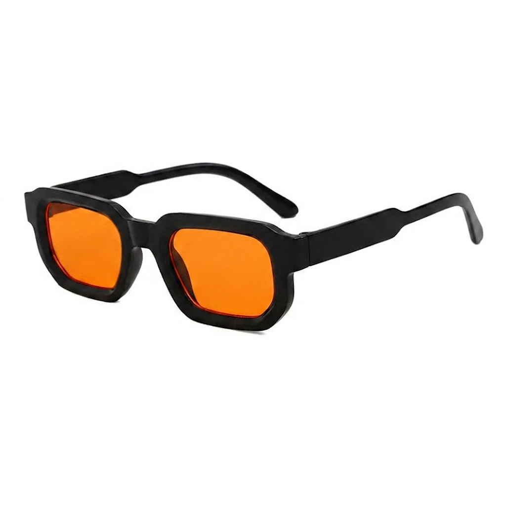 Genti Glossy Black Orange Slice