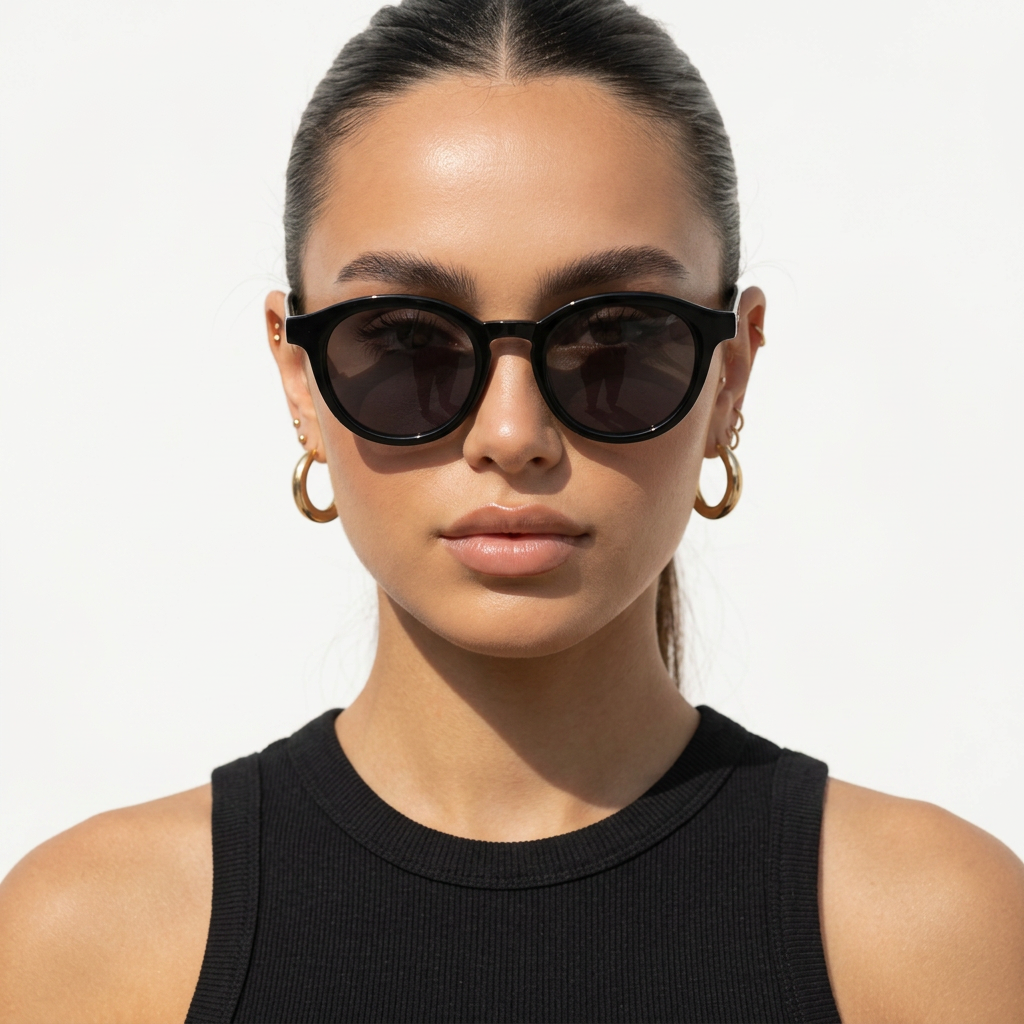 Cali Glossy Black Dark Grey
