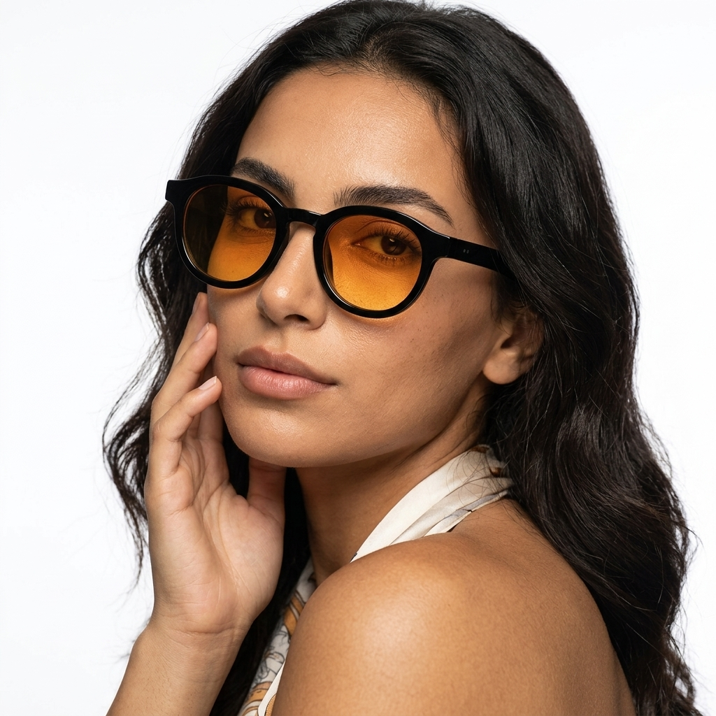 Cali Bright Black Double Orange
